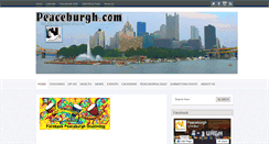 Desktop Screenshot of peaceburgh.com